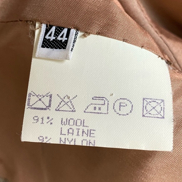 Aquascutum Brown Wool Tweed Blazer/ Jacket (Saks Fifth) VTG - Picture 9 of 15